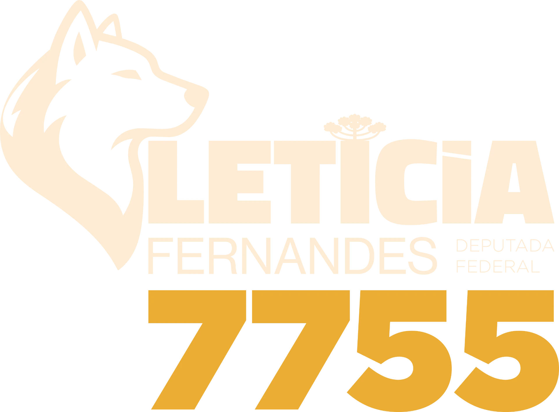 Logomarca oficial de Letícia Fernandes